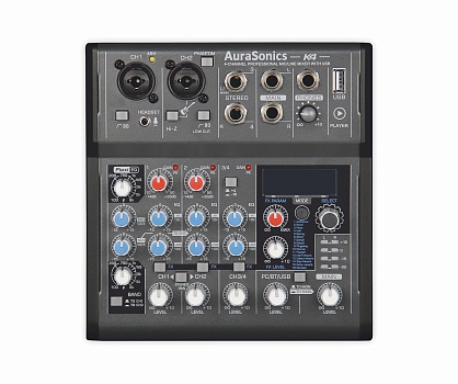 AuraSonics K4 компактный микшерный пульт в Каменск-Уральске