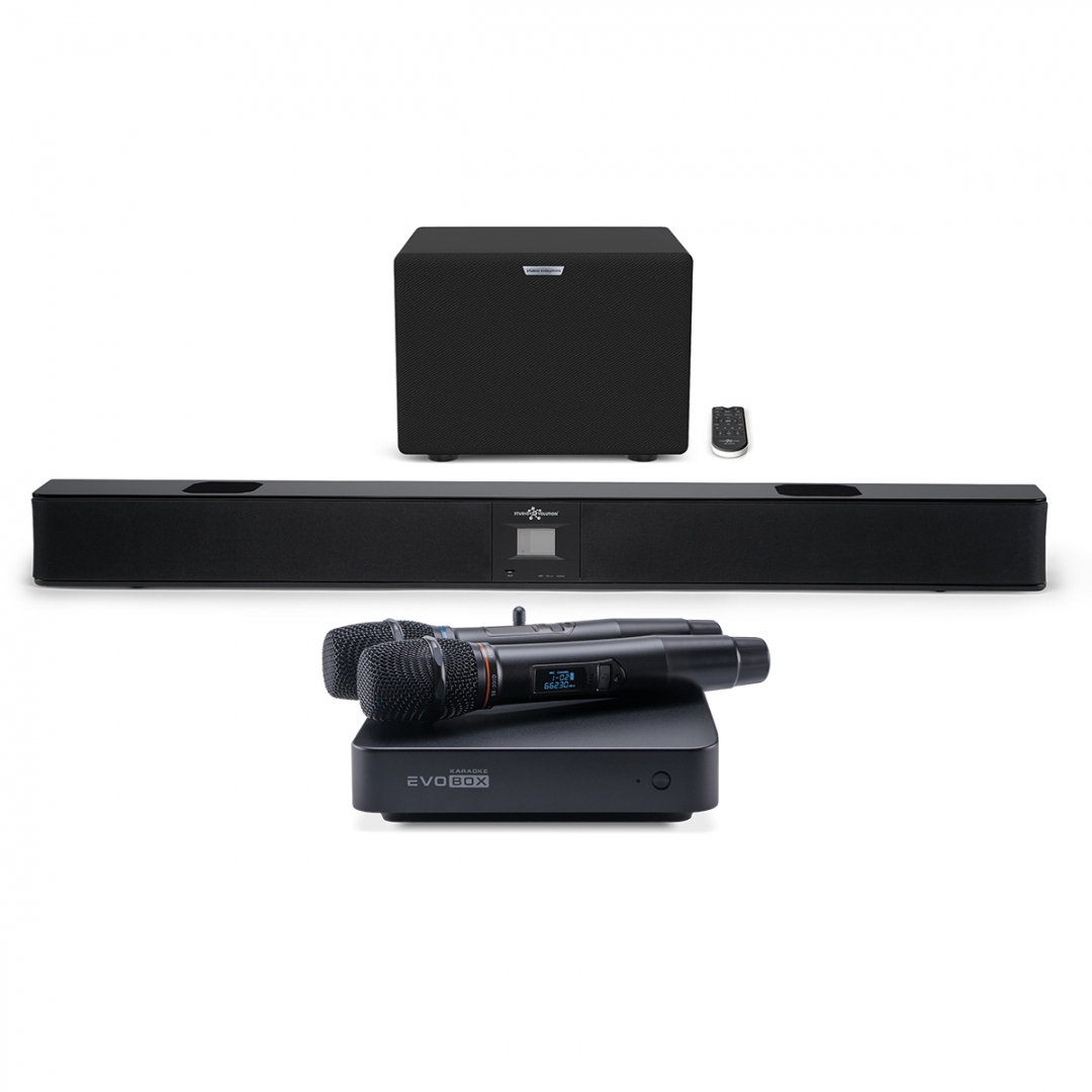 караоке-комплект EVOBOX Plus + EvoSound Bar (саундбар с караоке) в Каменск-Уральске