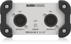 Klark Teknik DI 22P пассивный стерео директ-бокс в Каменск-Уральске