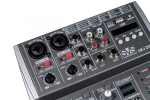 SVS Audiotechnik mixers AM-4 DSP Аналоговый микшерный пульт, 4-канала в Каменск-Уральске